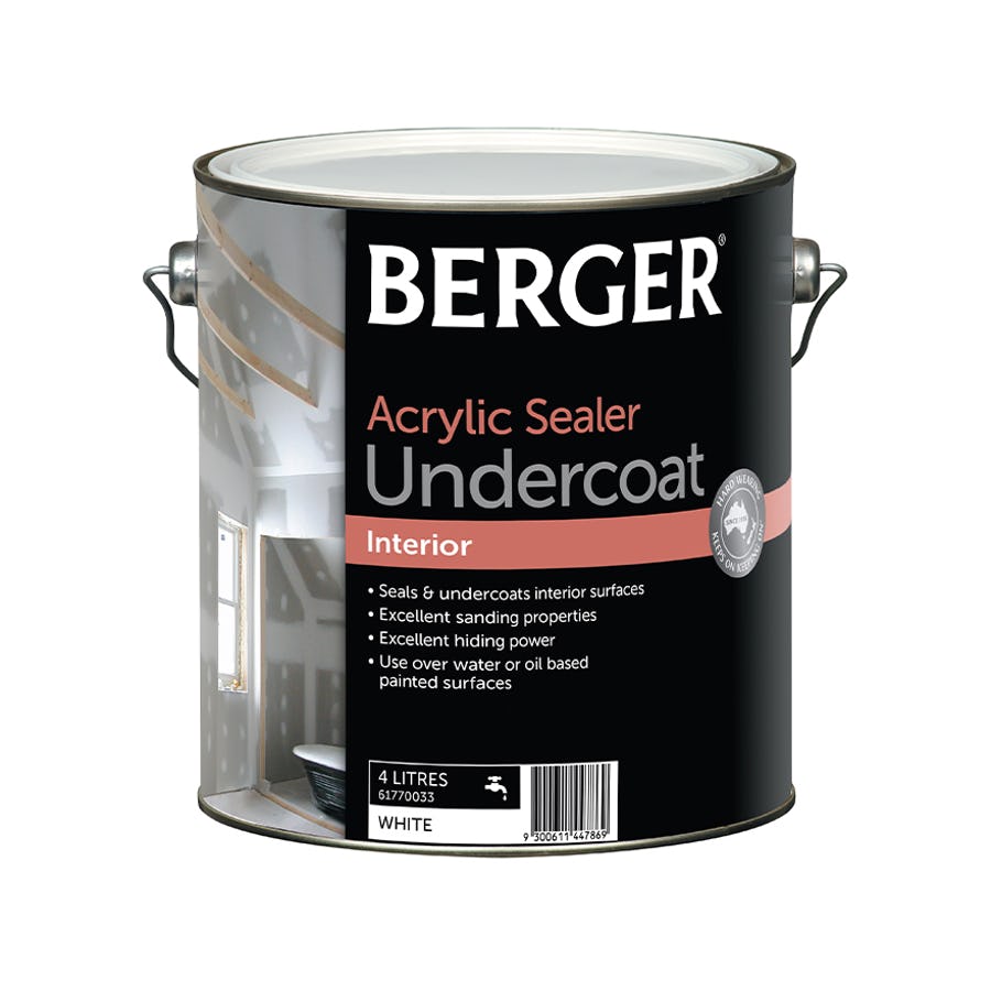 BERGER PREMIUM ACRYLIC SEALER UNDERCOAT WHITE