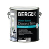 BERGER DOOR & TRIM WATER BASED GLOSS ENAMEL WHITE