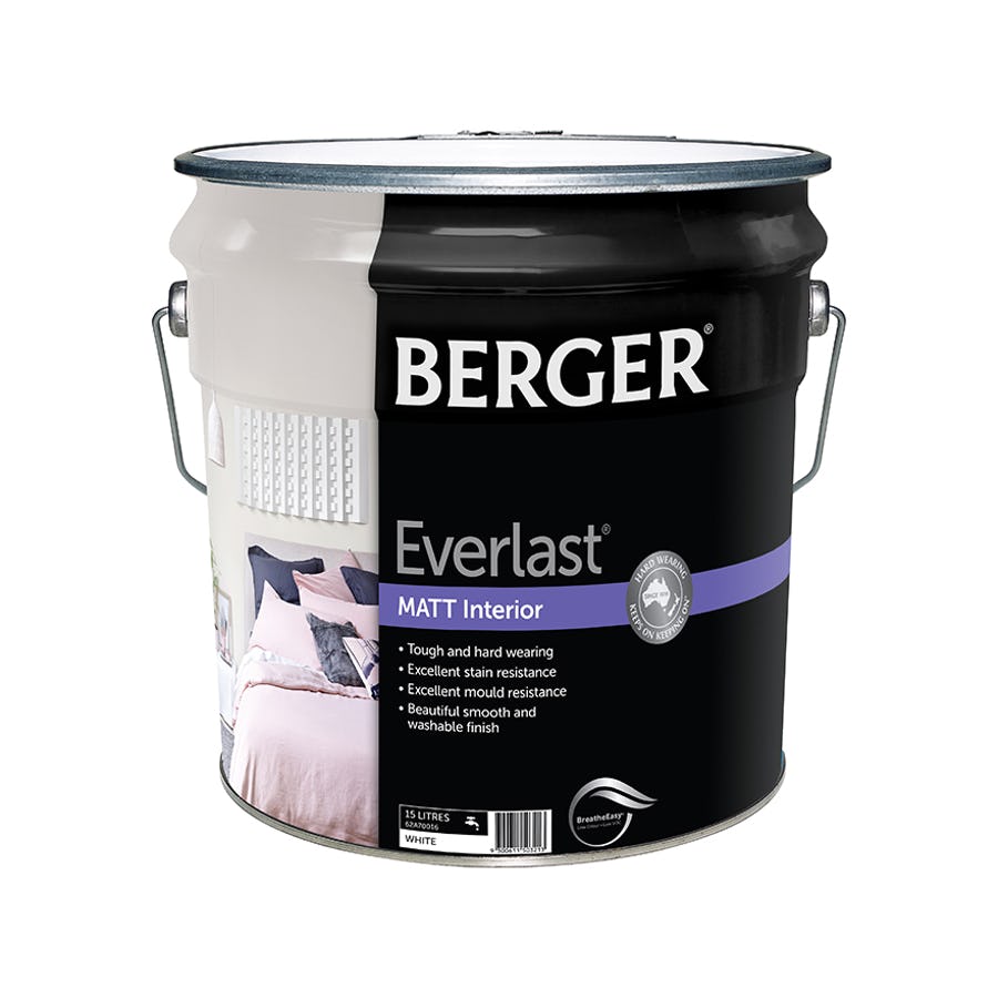 BERGER EVERLAST LOW SHEEN WHITE