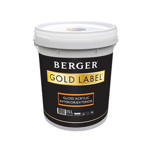 BERGER GOLD LABEL ACRYLIC INTERIOR / EXTERIOR