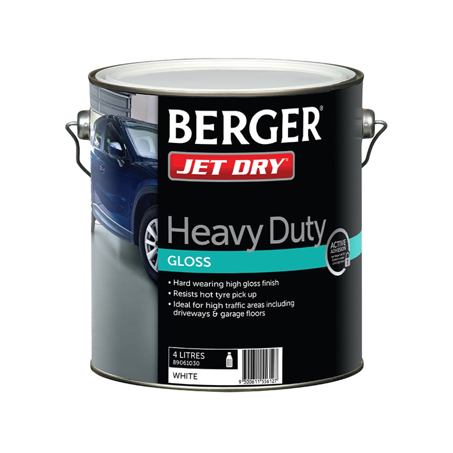 BERGER JET DRY HEAVY DUTY GLOSS WHITE