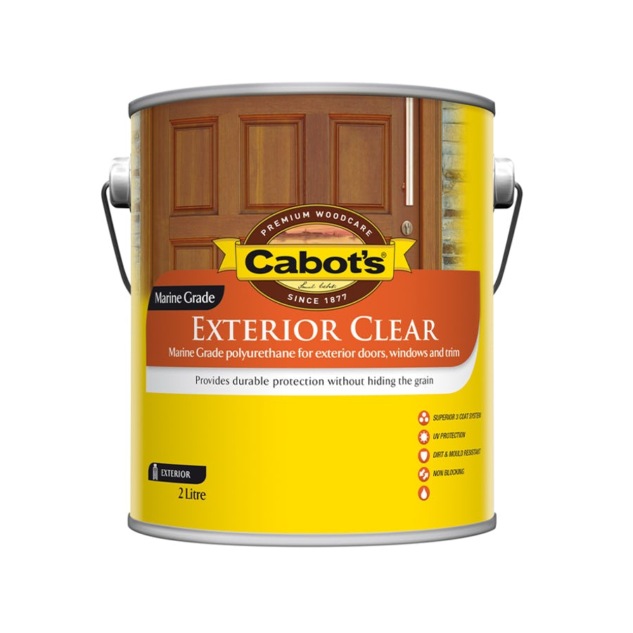 CABOT'S EXTERIOR CLEAR TIMBER FINISH