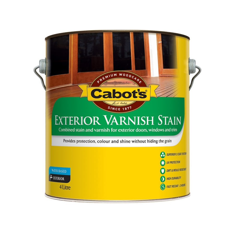 CABOT'S EXTERIOR VARNISH STAIN TINT BASE