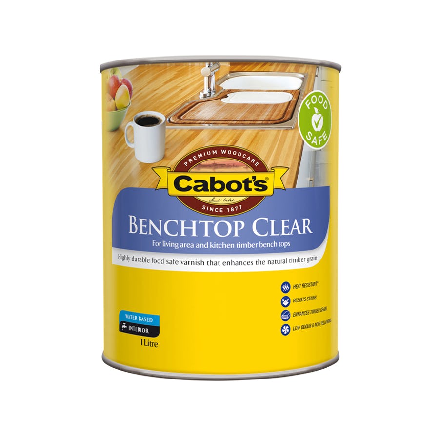 CABOT'S BENCHTOP CLEAR TIMBER FINISH 1L