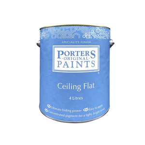 PORTER'S INTERIOR CEILING FLAT WHITE