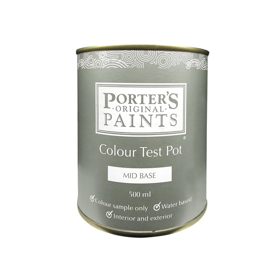 PORTER'S ACRYLIC SAMPLE POTS STANDARD Low Sheen 500ML