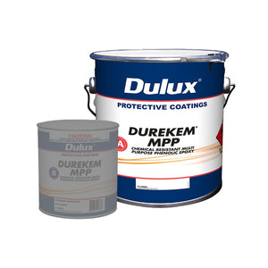 DULUX PROTECTIVE COATINGS DUREKEM MPP PART A GREEN GREY 12L