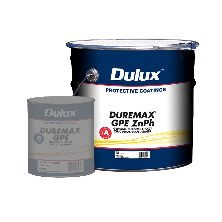 DULUX PROTECTIVE COATINGS DUREMAX GPE ZP PART A GREY