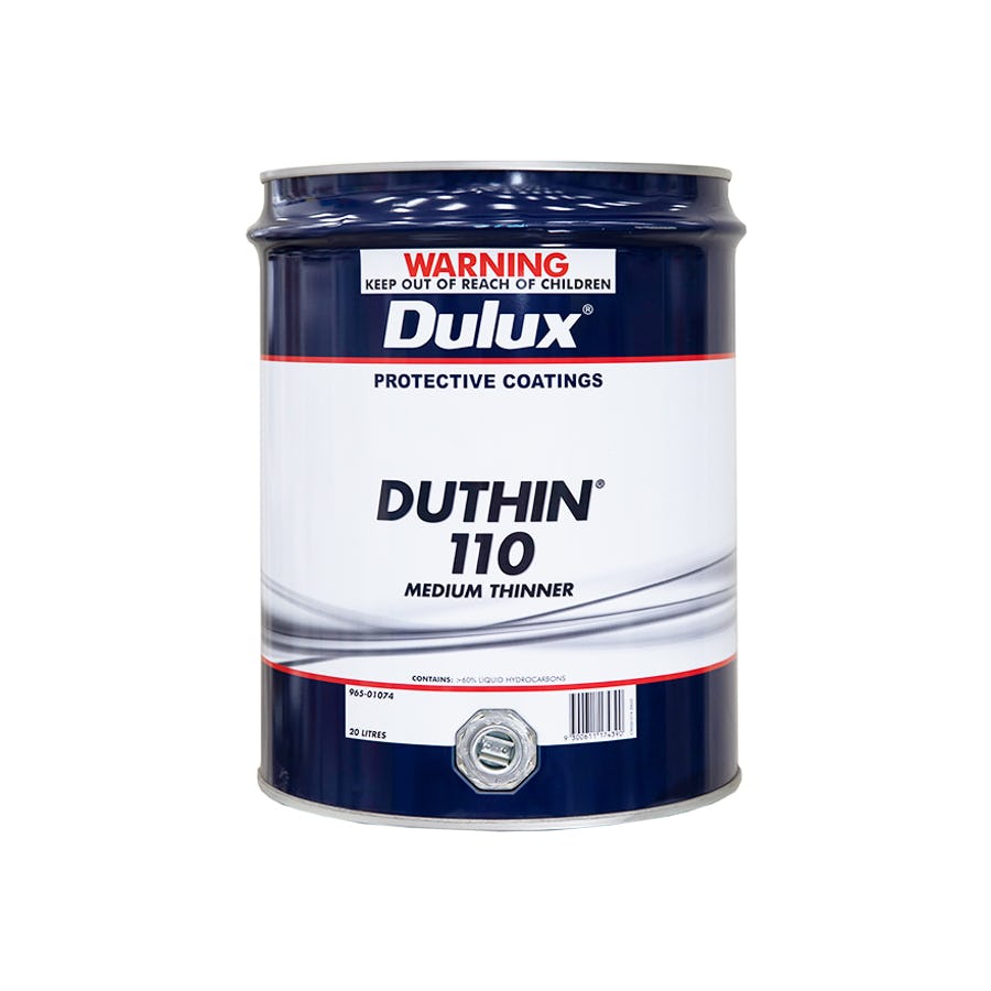 DULUX PROTECTIVE COATINGS DUTHIN 110 MEDIUM THINNER 20L