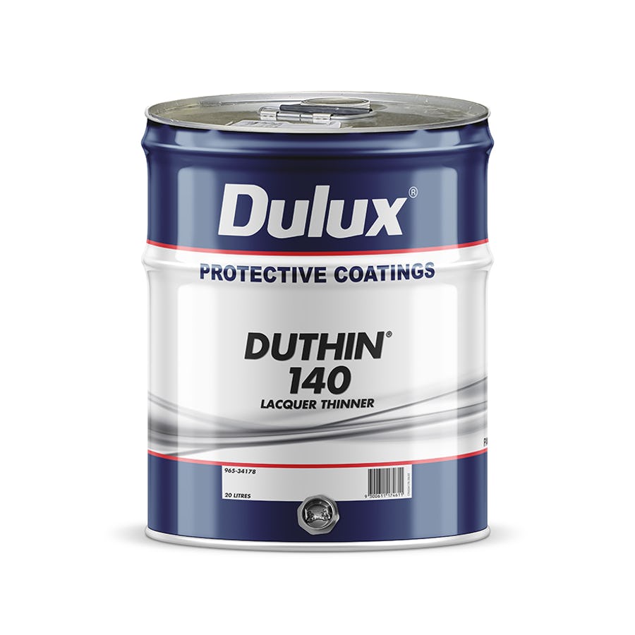 DULUX PROTECTIVE COATINGS DUTHIN 140 LACQUER THINNER 20L