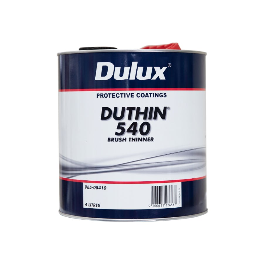 DULUX PROTECTIVE COATINGS DUTHIN 540 BRUSH THINNER 4L