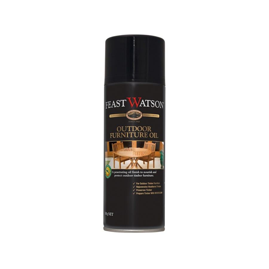 FEAST WATSON OUTDOOR FURNITURE OIL SPRAY CLEAR 300G