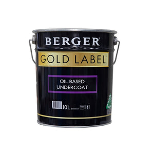 BERGER GOLD LABEL OIL BASED UNDERCOAT WHITE