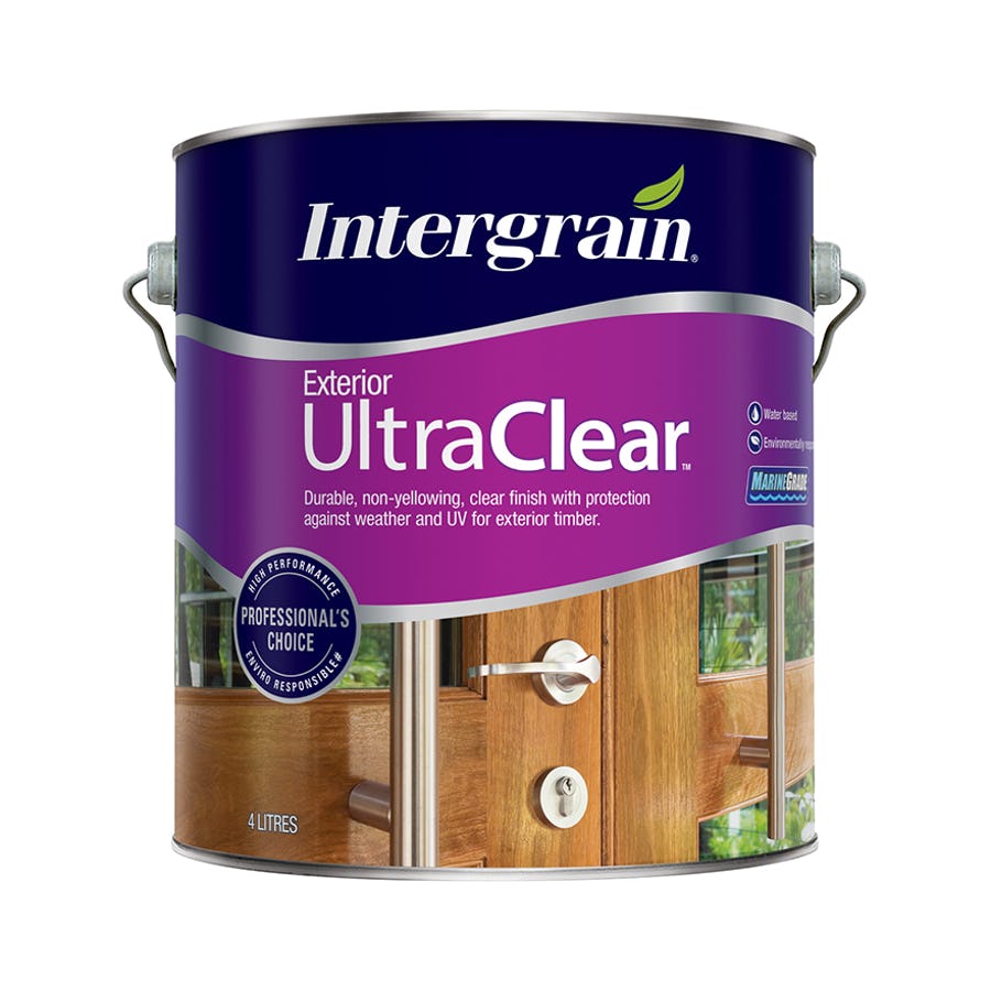 INTERGRAIN ULTRACLEAR EXTERIOR TIMBER FINISH