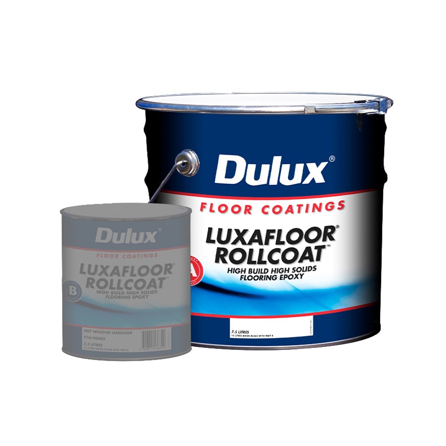 DULUX PROTECTIVE COATINGS LUXAFLOOR ROLLCOAT PART A 8L