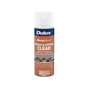 DULUX METALSHIELD BRASS AND COPPER SPRAY CLEAR 300G