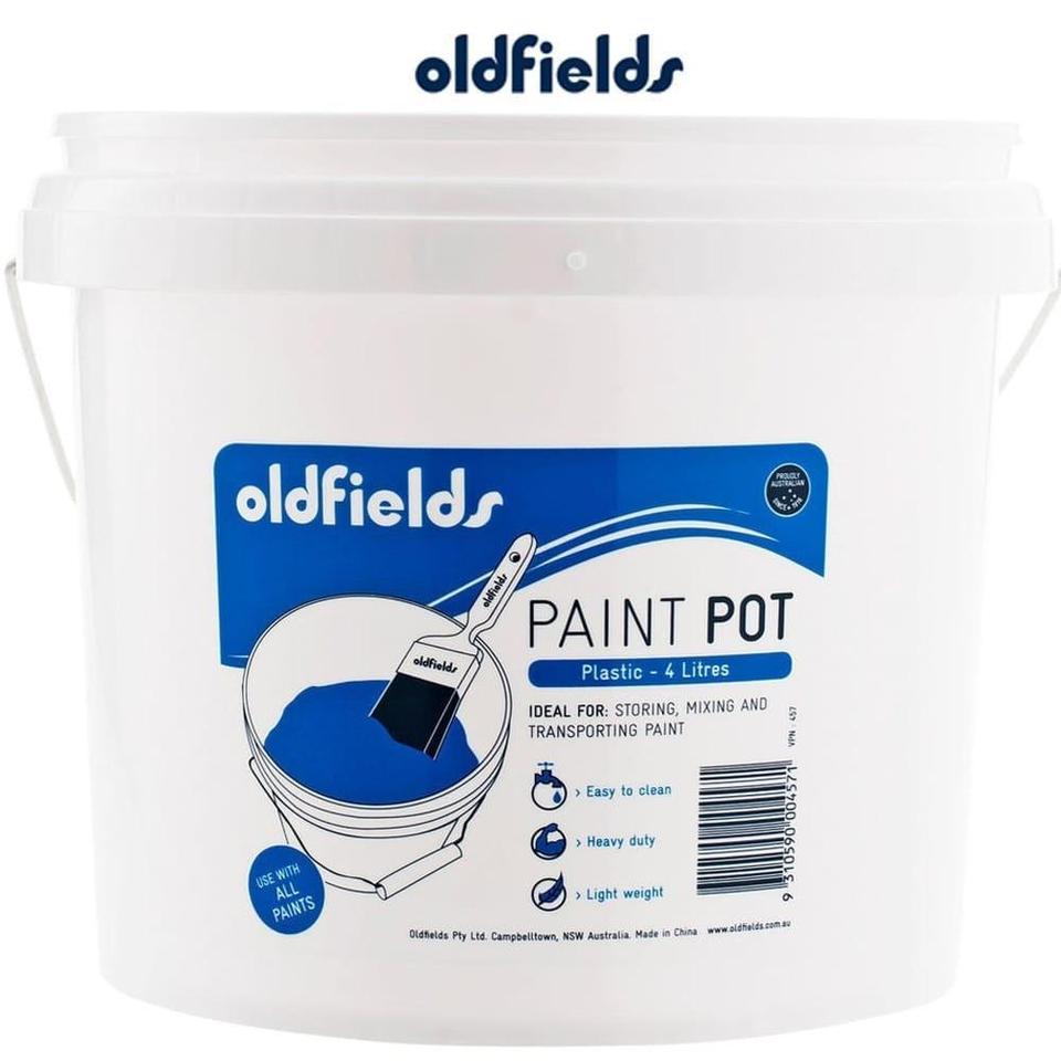 4L Plastic Paint Pot