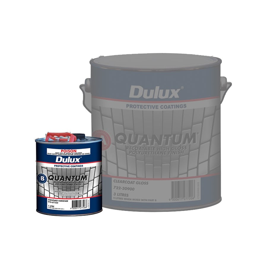 DULUX PROTECTIVE COATINGS QUANTUM CLEARCOAT STANDARD HARDENER PART B 1L