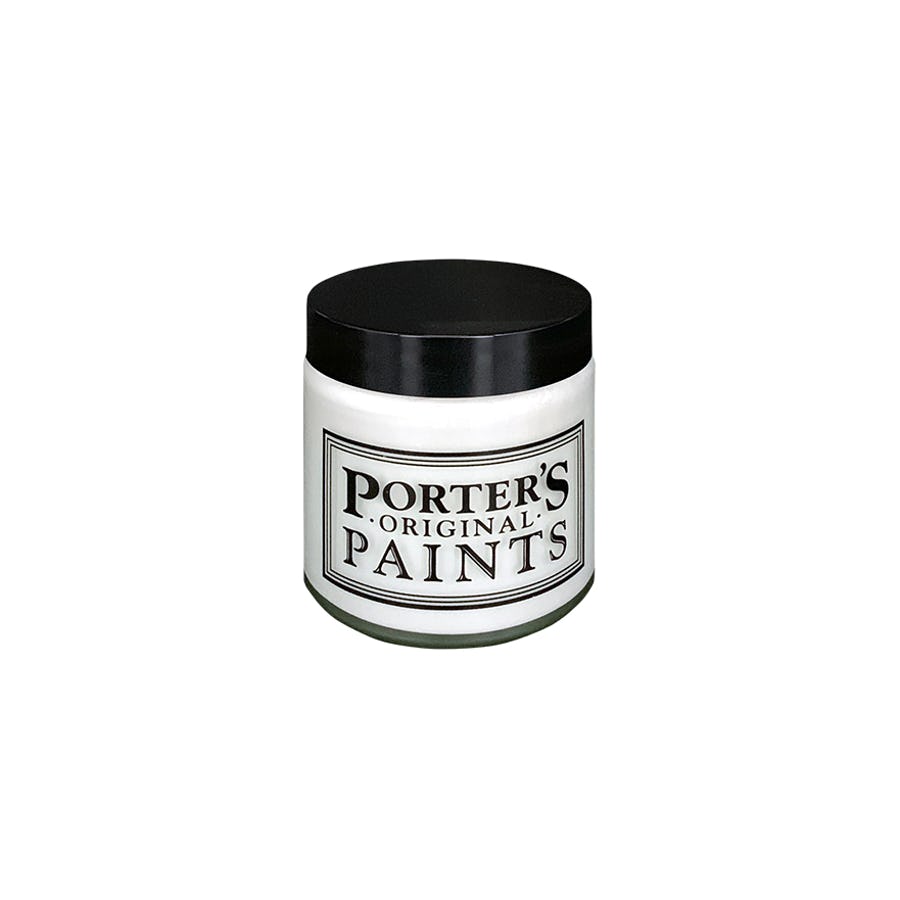 PORTER'S ACRYLIC SAMPLE POTS WHITE 100ML