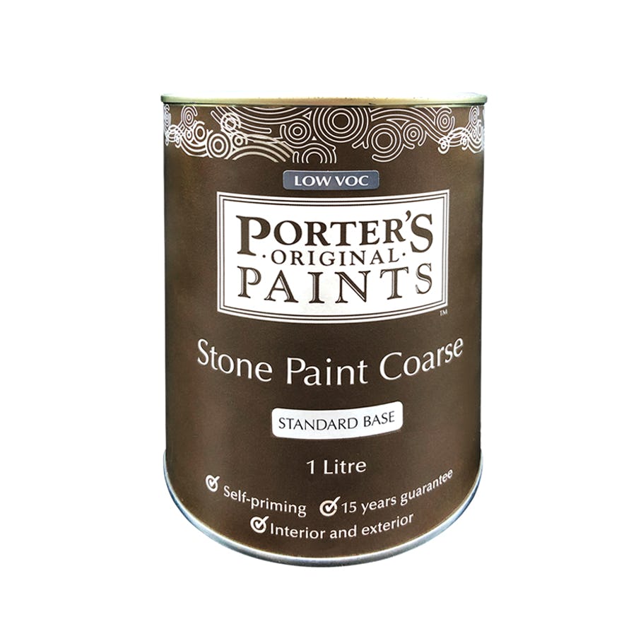 PORTER'S STONE PAINT COARSE CLEAR
