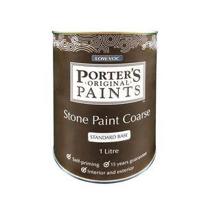 PORTER'S STONE PAINT COARSE CLEAR