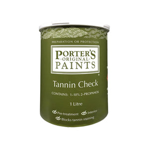 PORTER'S TANNIN CHECK