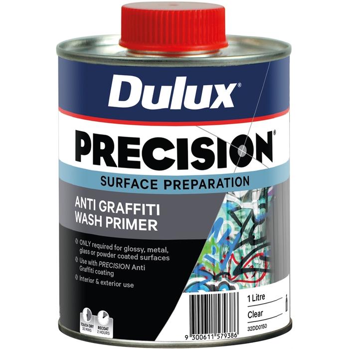 Dulux PRECISION Anti Graffiti Wash Primer 1L