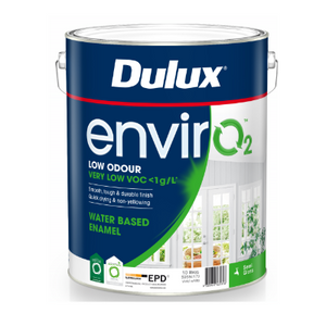 Dulux envirO2 Water Based Enamel Semi Gloss