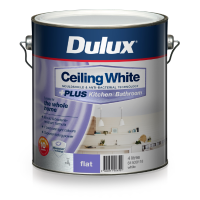 Dulux Ceiling White +PLUS Kitchen&Bathroom