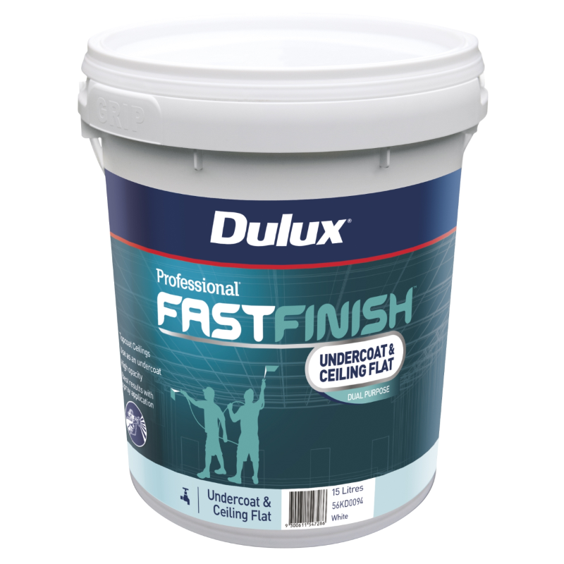 Dulux Professional FastFinish Undercoat & Ceiling Flat