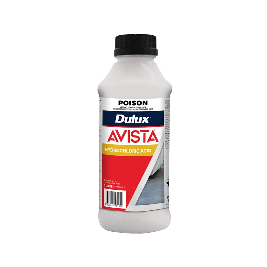 DULUX AVISTA HYDROCHLORIC ACID