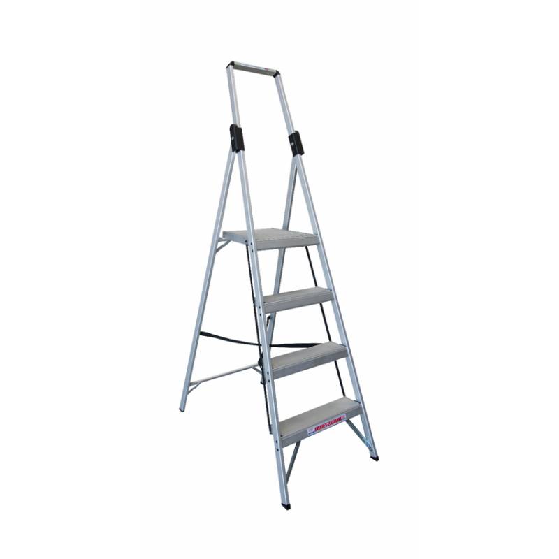 Indalex 4 Step Slimline Platform Ladder - 1.2m