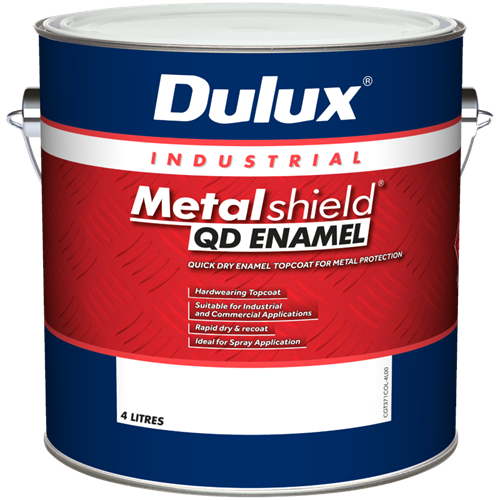 DULUX METALSHIELD QD ENAMEL TOPCOAT HIGH GLOSS
