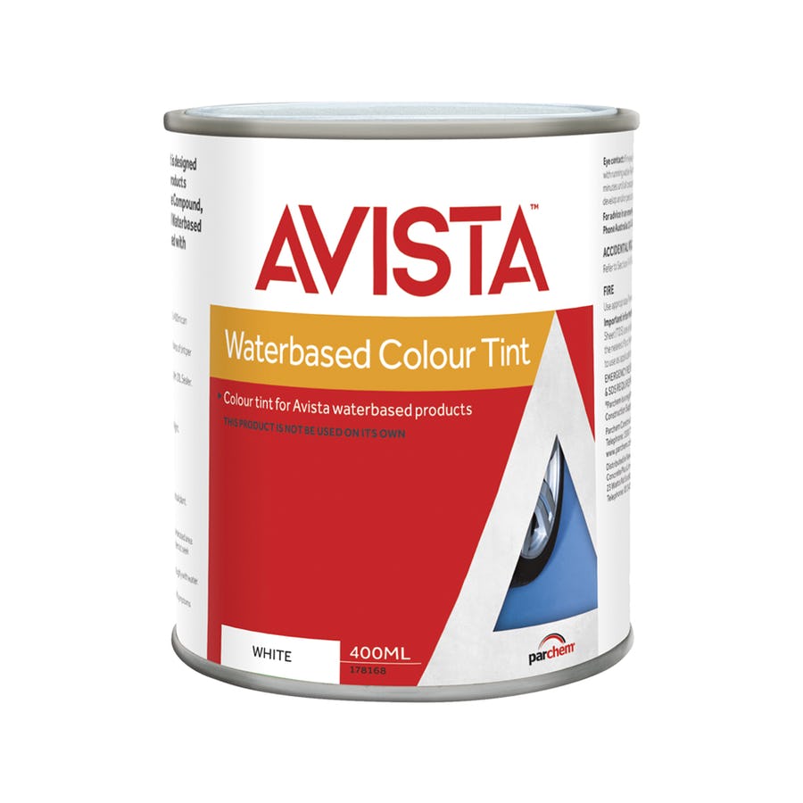 DULUX AVISTA WATERBASED COLOUR TINT WHITE 400ML
